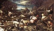 Jacopo Bassano Noah's Sacrifice oil on canvas